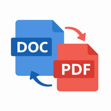 Word to PDF Converter: Docx app icon